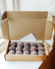Lemon + Blueberry Bliss Balls