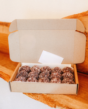 Lemon + Blueberry Bliss Balls