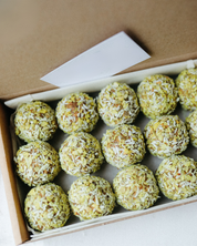 Lime + Coconut Bliss Balls