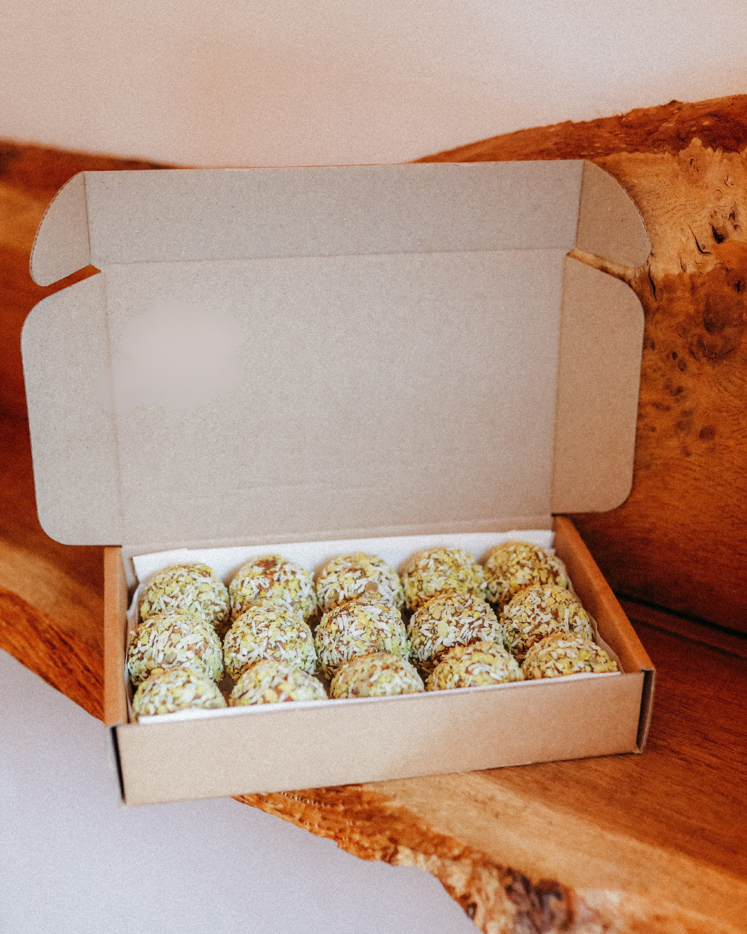 Lime + Coconut Bliss Balls