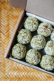 Lime + Coconut Bliss Balls