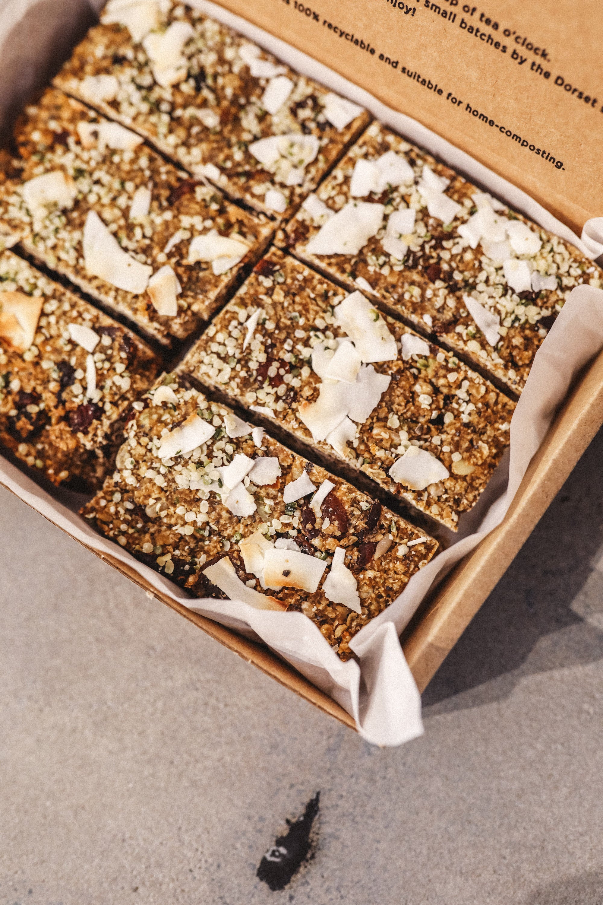 Banana + Coconut Breakfast Bar