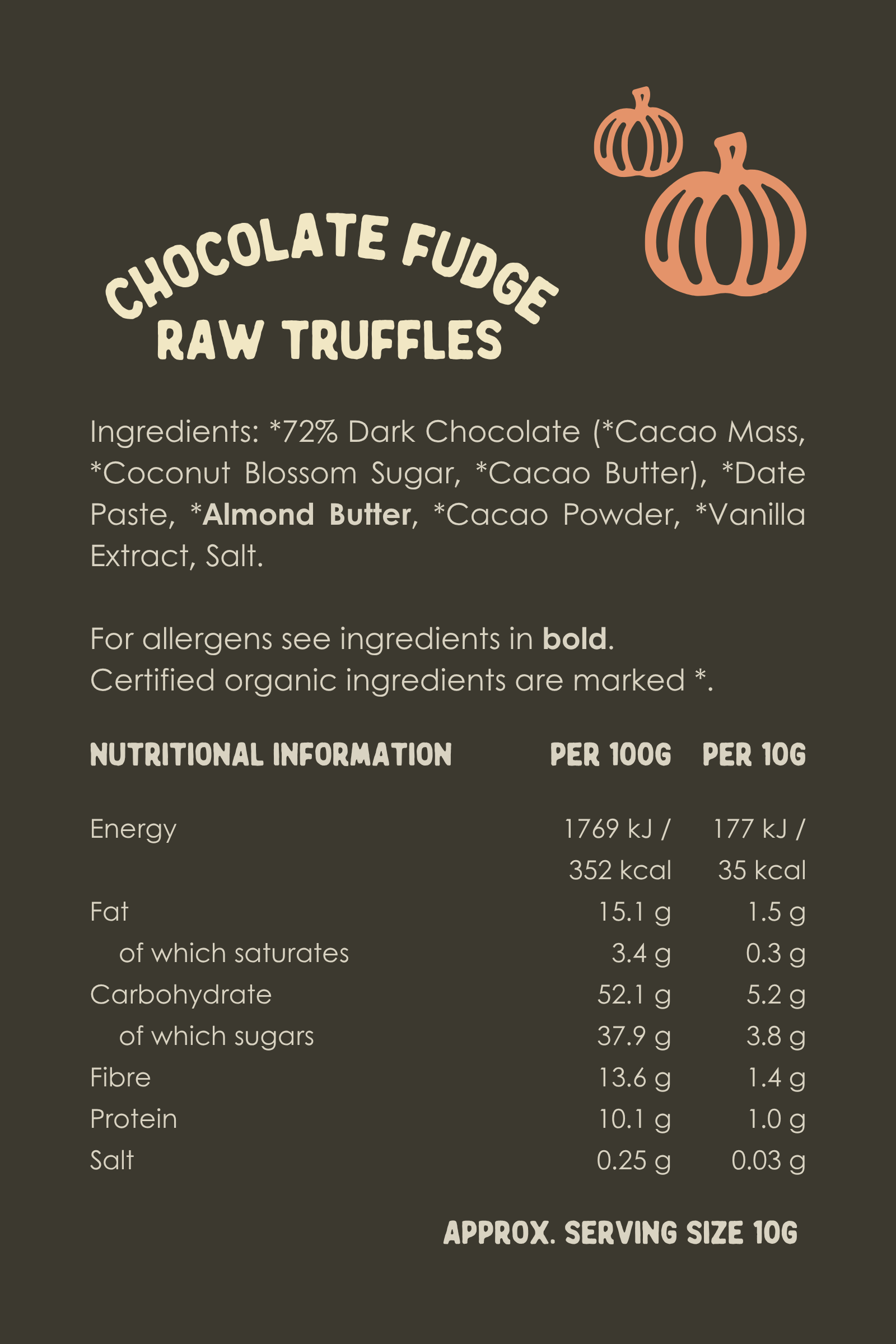 Halloween Chocolate Fudge Truffles