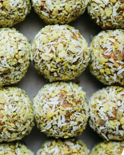 Lime + Coconut Bliss Balls