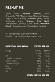 Peanut Pie Bar
