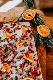 Orange + Spice Christmas Slice