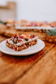 Orange + Spice Christmas Slice